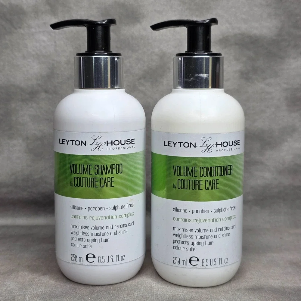 Leyton House‎ Volume Shampoo & Conditioner SET Couture Care 8.5 fl oz